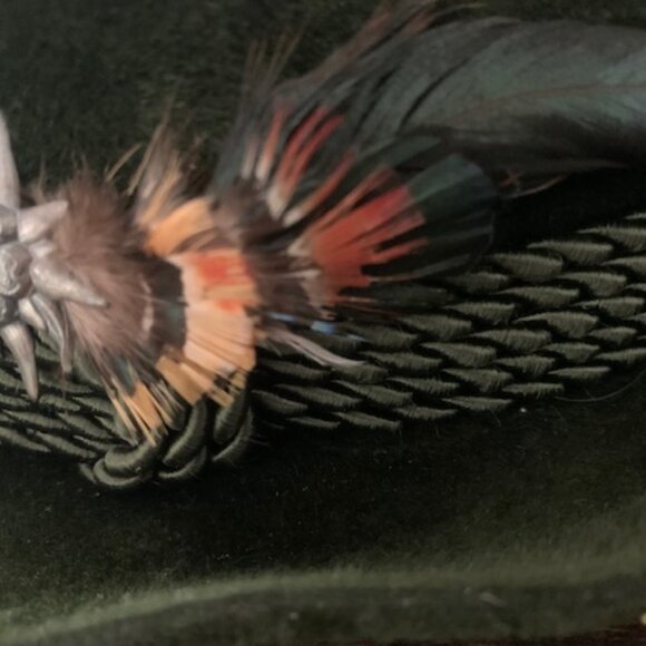 Original German Lembert Trachten Oktoberfest hat Fedora size 58 - Picture 3 of 6